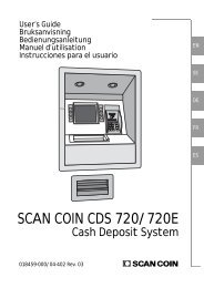 SCAN COIN CDS 720/720E
