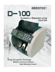 AMROTEC D-100 Counter Catalogue - USA MODEL - Amro-Asian ...