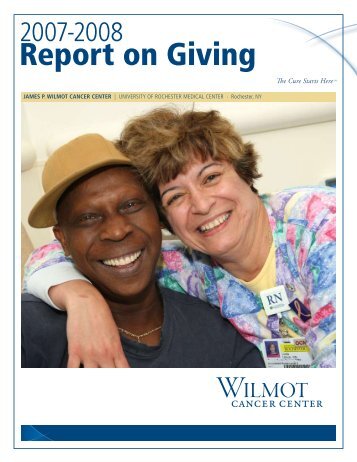 Report on Giving  - University of Rochester Medical Center
