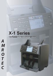 Latest X-1 Series Currency Discriminator Counter