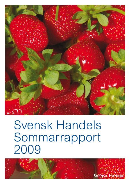 Sommarrapport - Svensk Handel
