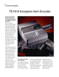 TE1914 Exception Item Encoder - Quality Data Systems
