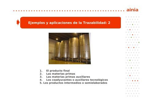 La Trazabilidad en Cunicultura JORNADA TÃCNICA DE ... - Ainia