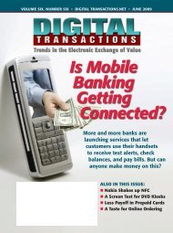 Is Mobile Banking Getting Connected? - Digital Transactions