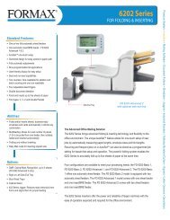 6202 Series Spec Sheet 4-10.indd - Formax