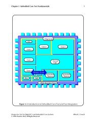 Chapter 5 Embedded Core Test Fundamentals 1 Chapter 5 ...