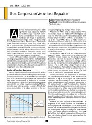 Droop control - basic idea