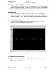 Creating a verilog netlist for a schematic: - Portland State ECE ...