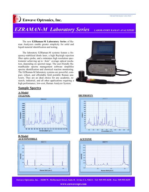 EZRAMAN-M Laboratory Series LABORATORY ... - Biofotonica