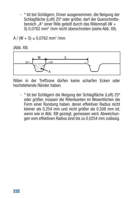 Offizielle Golfregeln