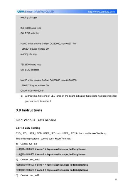 DevKit8500D/A User Manual - DMCS Pages for Students