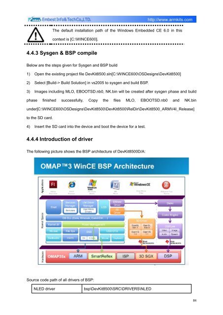 DevKit8500D/A User Manual - DMCS Pages for Students