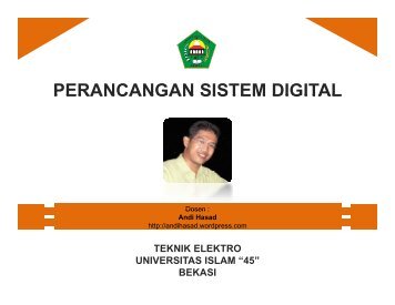 PERANCANGAN SISTEM DIGITAL - Andi Hasad