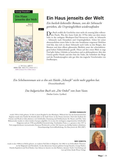 Wieser Verlag