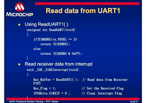 UART - Microchip Taiwan