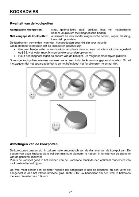 Anleitung Induplus Induktion 401Z / 402Z  und 40 WOK