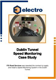 Dublin Tunnel Case Study - Electro Automation Group Limited