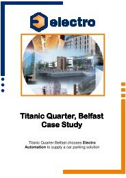 Titanic Quarter Case Study - Electro Automation Group Limited