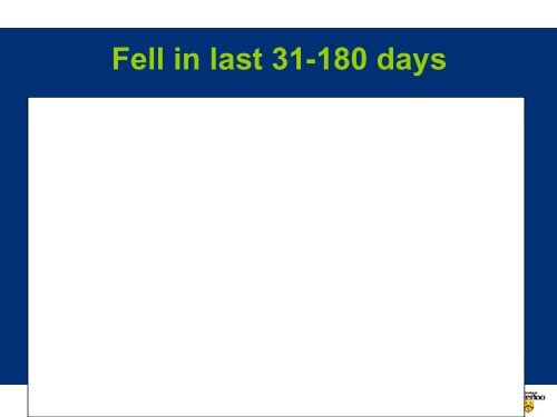 Risk Factors for Falls in Residential Care: Evidence from RAI MDS ...