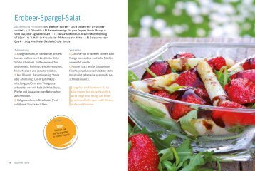 Erdbeer-Spargel-Salat (Rezept aus SlimWorld - So koche ich mich schlank)