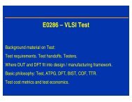 E0286 â VLSI Test VLSI Test