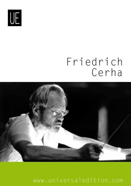 Cerha_Catalogue - Universal  Edition