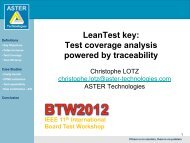 Test coverage analysis powered by traceability - Board Test ...