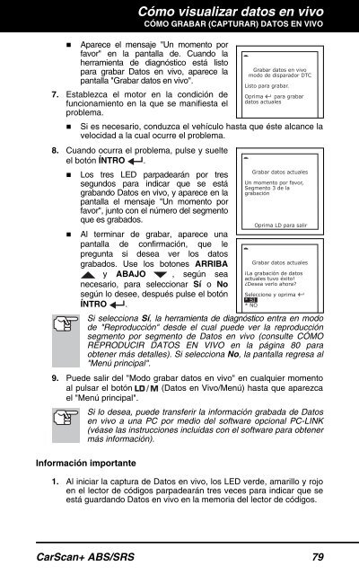 Manual del Propietario NÃºmero de parte - Innova Pro