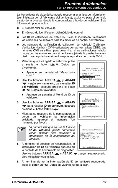 Manual del Propietario NÃºmero de parte - Innova Pro