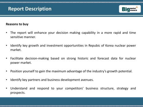 in Republic of Korea Nuclear Power Market Outlook, Analysis to 2025