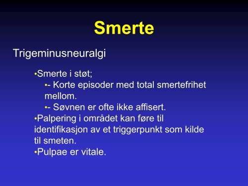 Klinisk smerte-utredning, 9. semester, Ørstavik