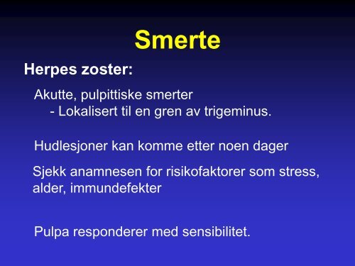 Klinisk smerte-utredning, 9. semester, Ørstavik