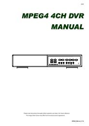 mpeg4 4ch dvr manuall