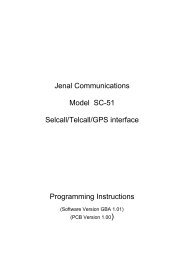 SC51 - Selcall/Telcall/GPS module manual - Vers 1 PCB - Jenal ...