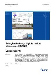 Energiatehokas ja Ã¤lykÃ¤s raskas ajoneuvo â HDENIQ ... - VTT