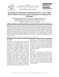 Evaluation of Groundwater Potential Zones in H. D. ... - Cafet Innova