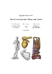 Mesh Parameterization: Theory and Practice - alice - Loria