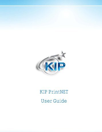 The KIP PrintNET