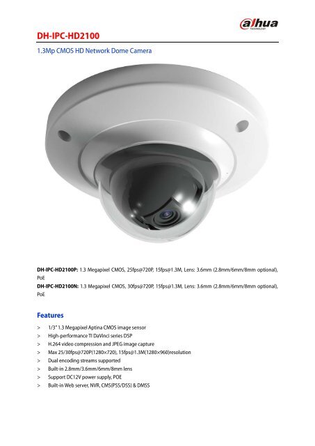 DH-IPC-HD2100