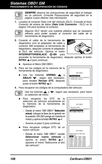 Manual del Propietario NÃºmero de parte - Innova Pro