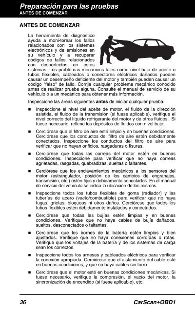 Manual del Propietario NÃºmero de parte - Innova Pro