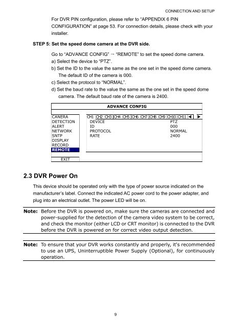 H.264 Network DVR User Manual