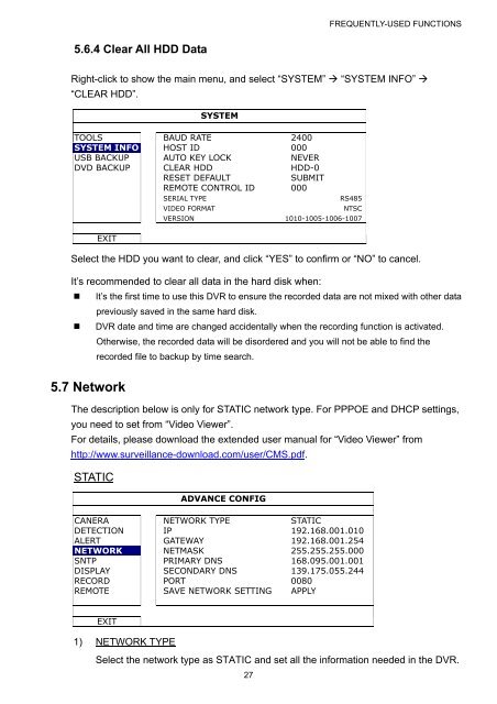 H.264 Network DVR User Manual