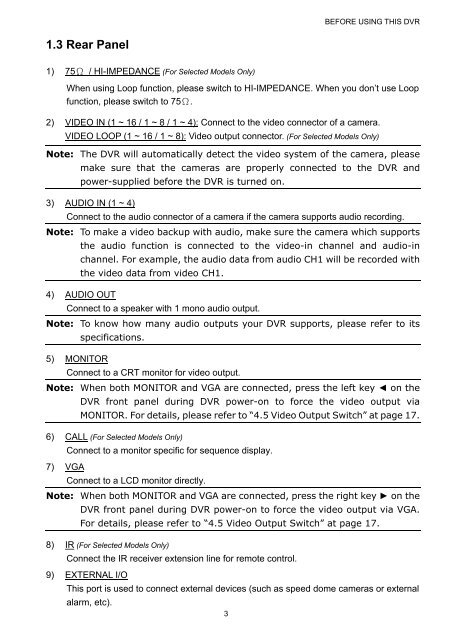 H.264 Network DVR User Manual