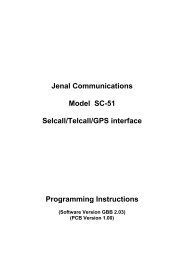 SC51 Selcall/Telcall/GPS module manual - Vers 2 PCB (107k)