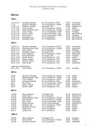 Kreisbestenliste2001.. - HLV Kreis Hochtaunus