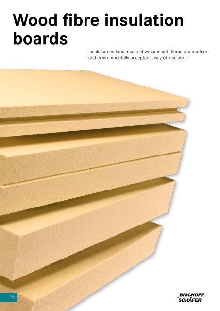 Advantages of wood fibre insulation boards