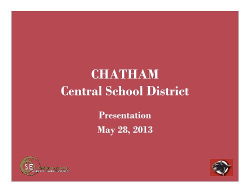 Capital Project Update Presentation - May 28, 2013 - Chatham ...