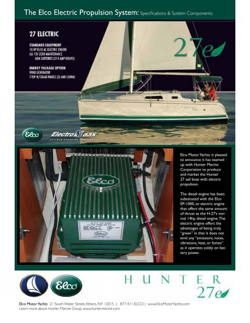 Hunter 27e