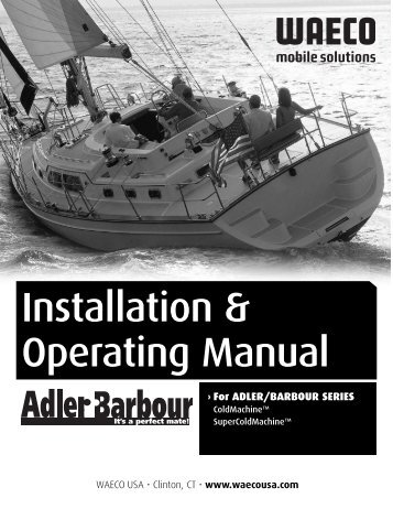Adler Barbour installation instructions - Raycotechnologies.org